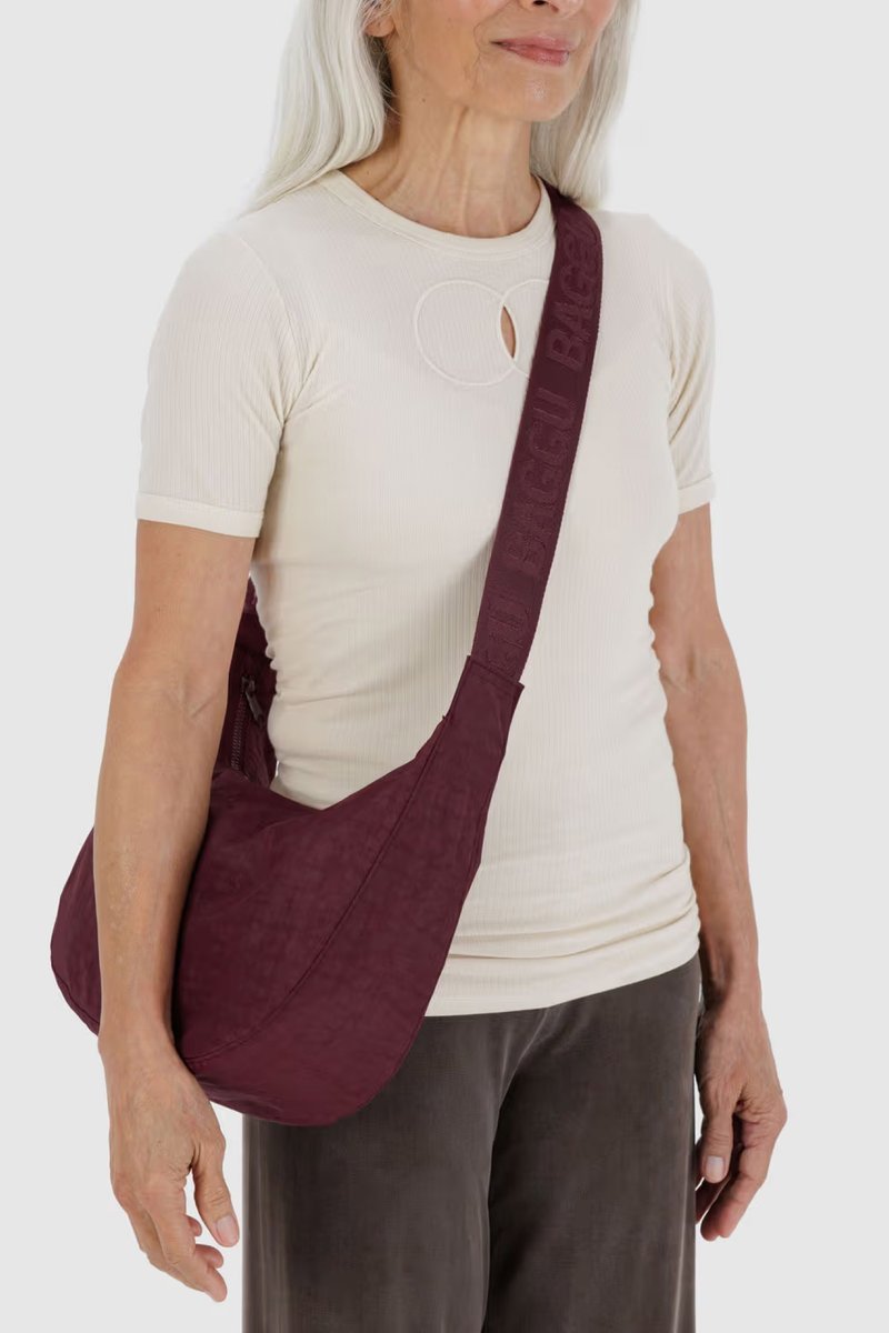 Baggu Medium Nylon Crescent Bag