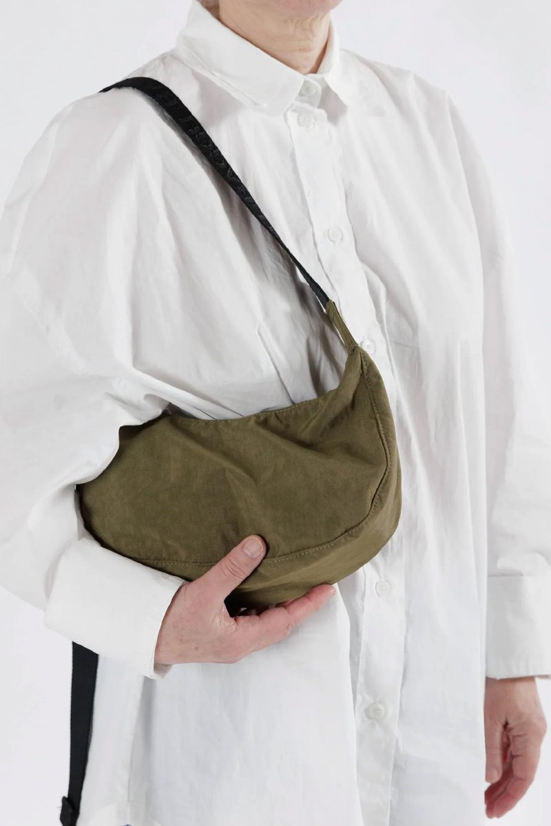Baggu Small Nylon Crescent Bag