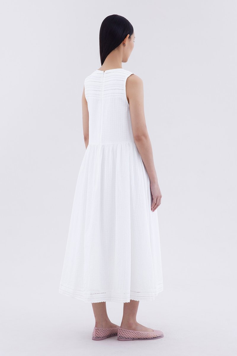 Elize Pin-Tuck Dress