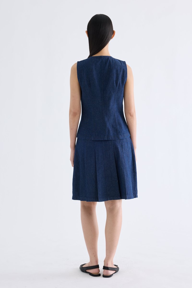 Laroux Snap Button Top