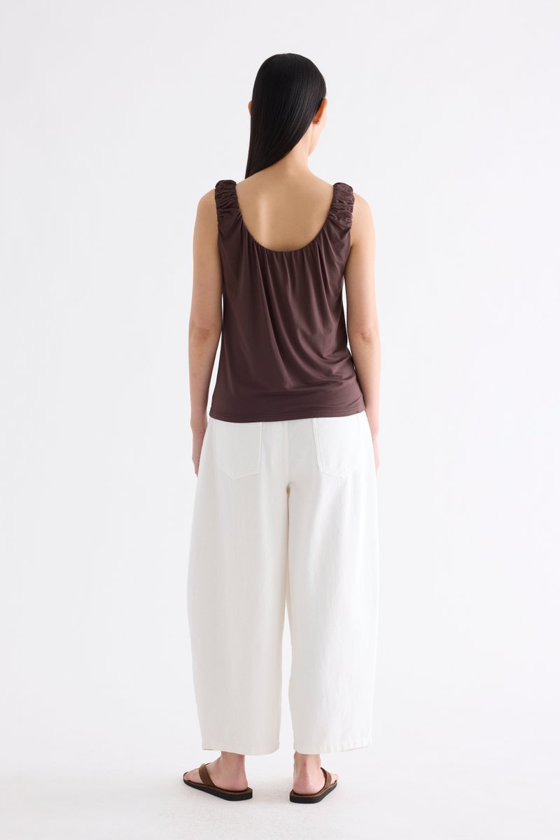 Endelyn Ruch Strap Top