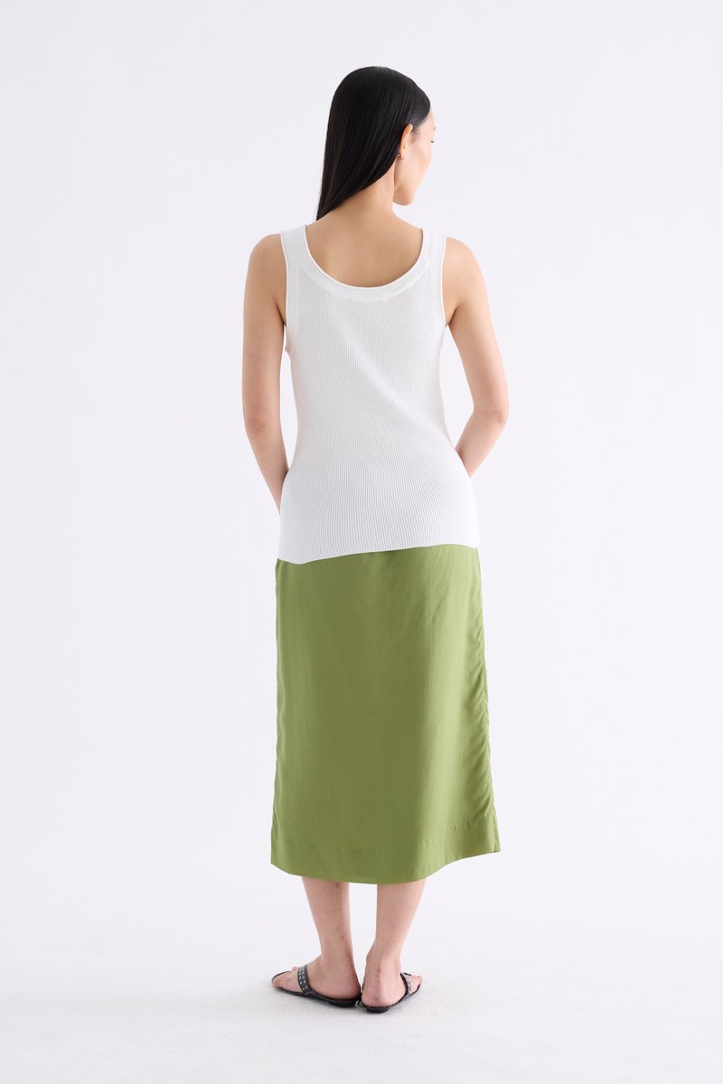 Kanery Scoop-Neck Rib Tank