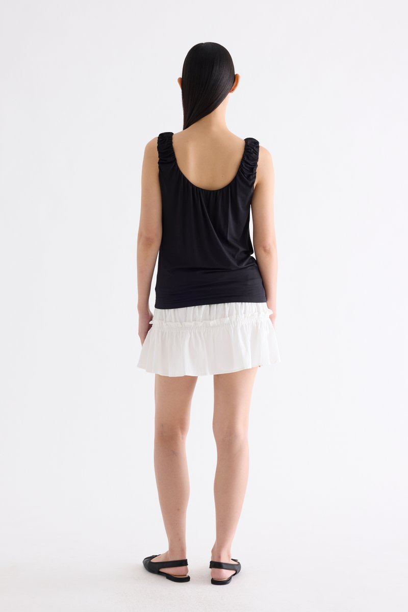 Endelyn Ruch Strap Top