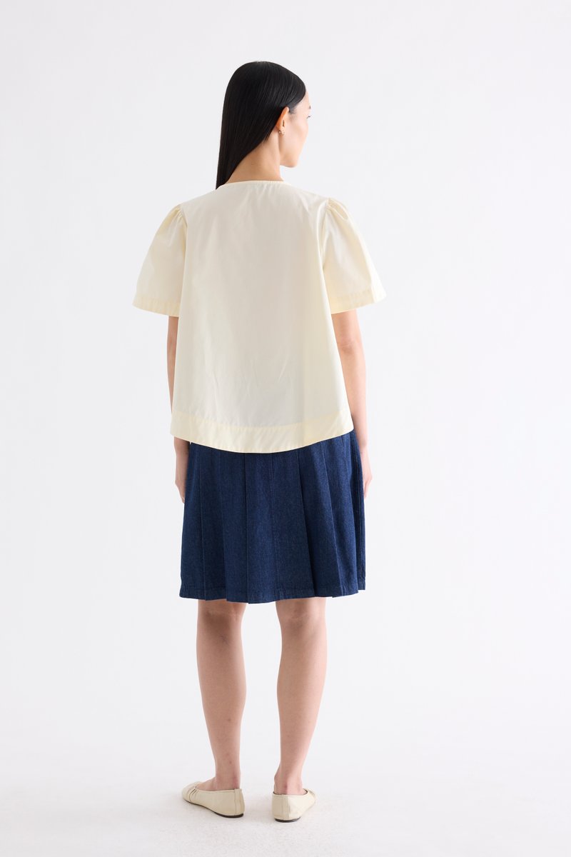 Selene Front-Tie Blouse
