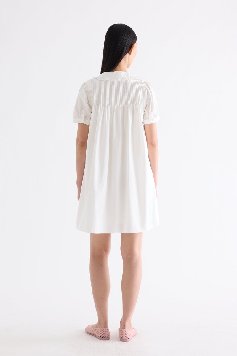 Merene Pin-Tuck Dress