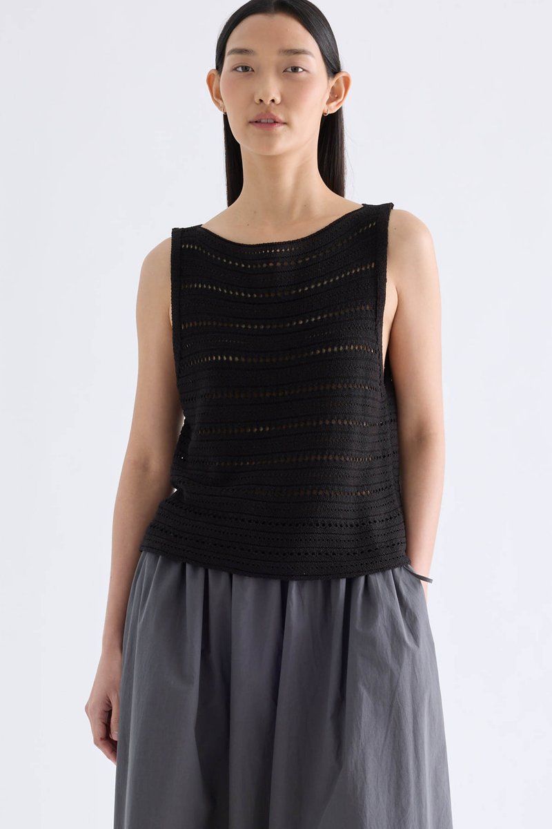 Amaris Crotchet Knit Tank