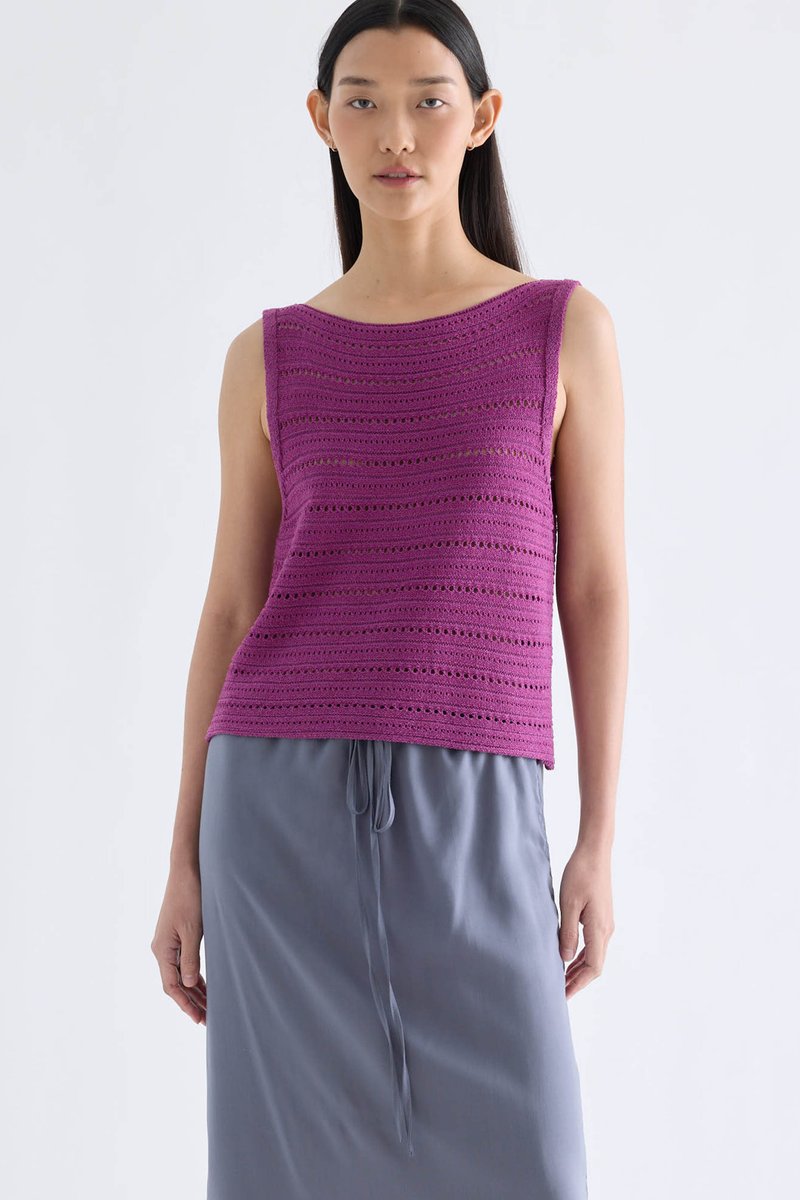 Amaris Crotchet Knit Tank