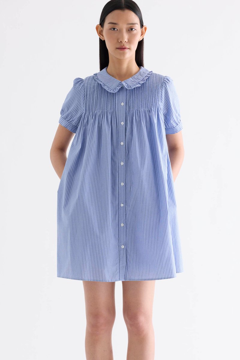 Merene Pin-Tuck Dress