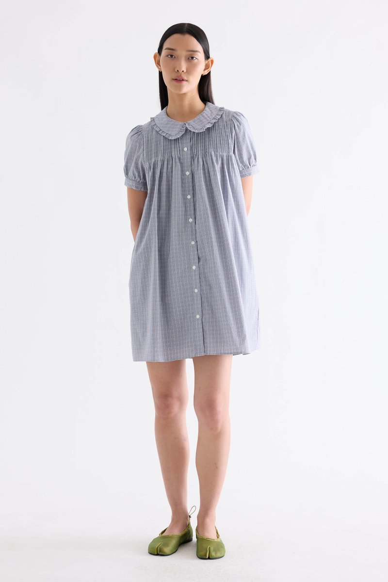 Merene Pin-Tuck Dress