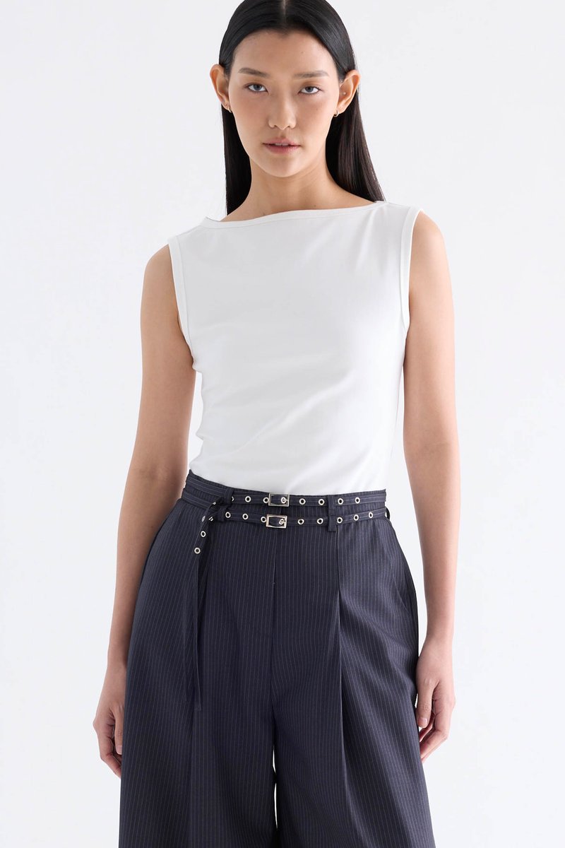 Natasha Boat Neck Tank