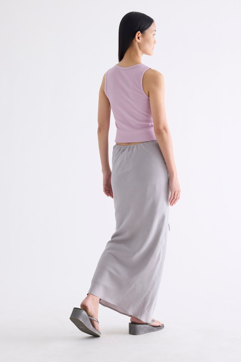 Tove Drawstring Bias Skirt