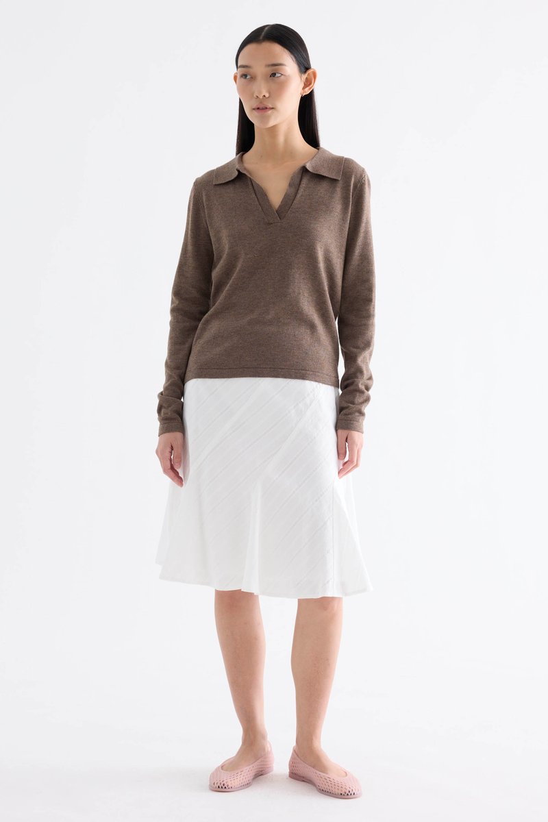 Eloise Low-Rise Flare Skirt