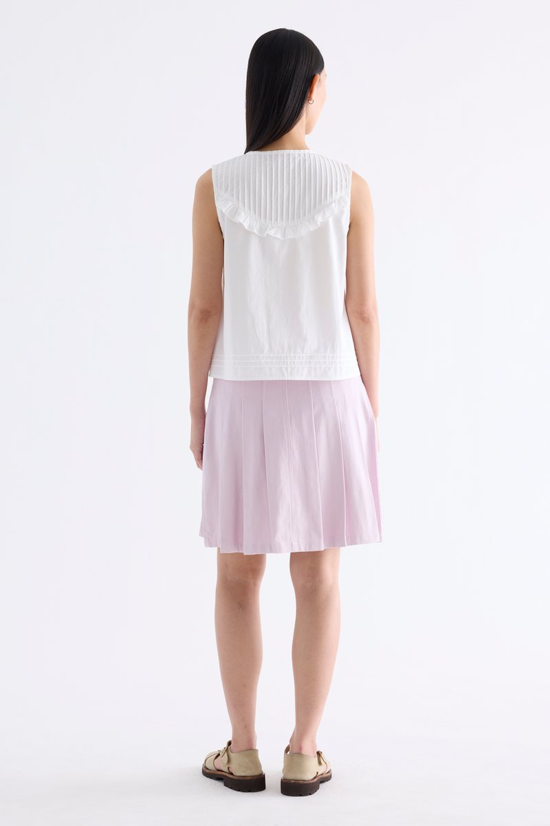 Freja Pintuck Yoke Top