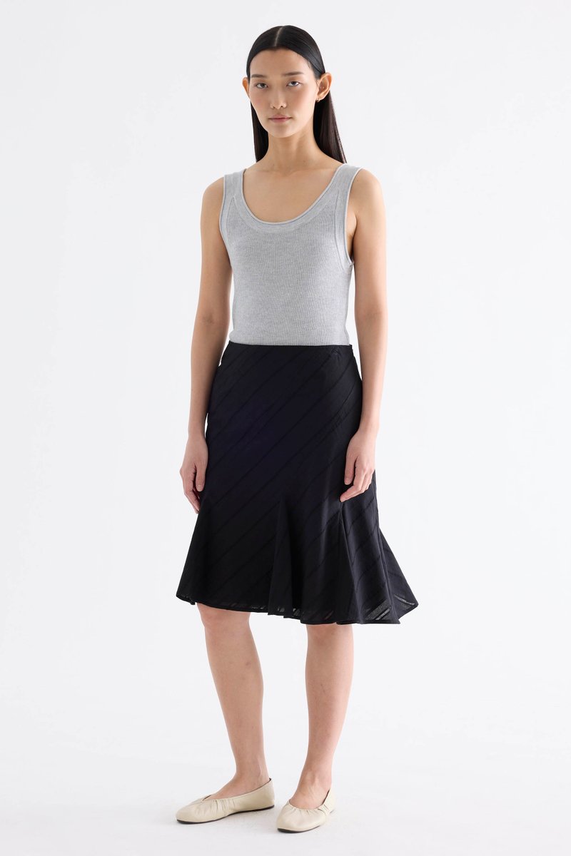 Eloise Low-Rise Flare Skirt