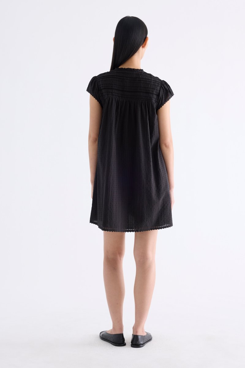 Jamela Half-Button Dress