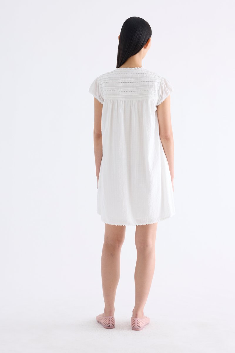 Jamela Half-Button Dress