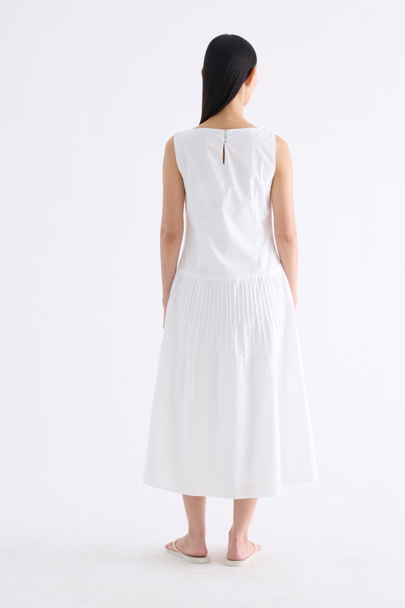 Geneviv Pleat Waist Dress