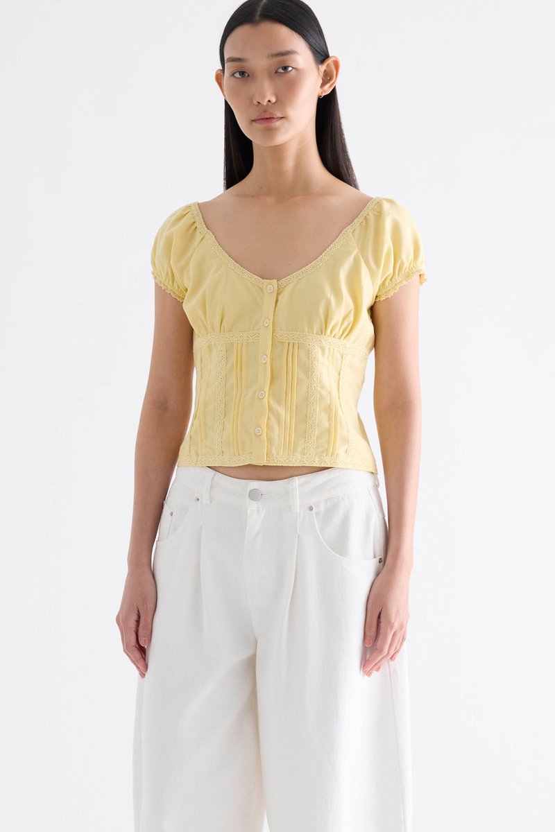 Hedda Button-Down Top