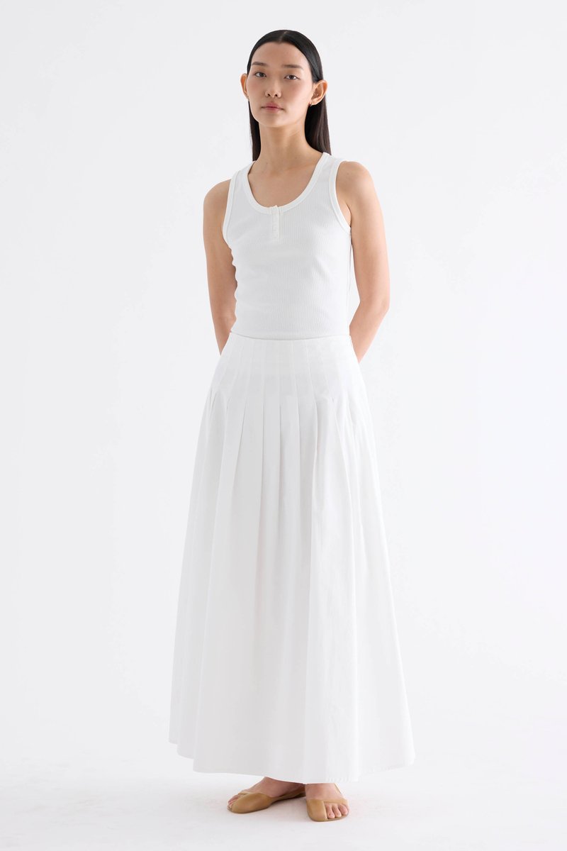 Sonia Pleated Full Skirt