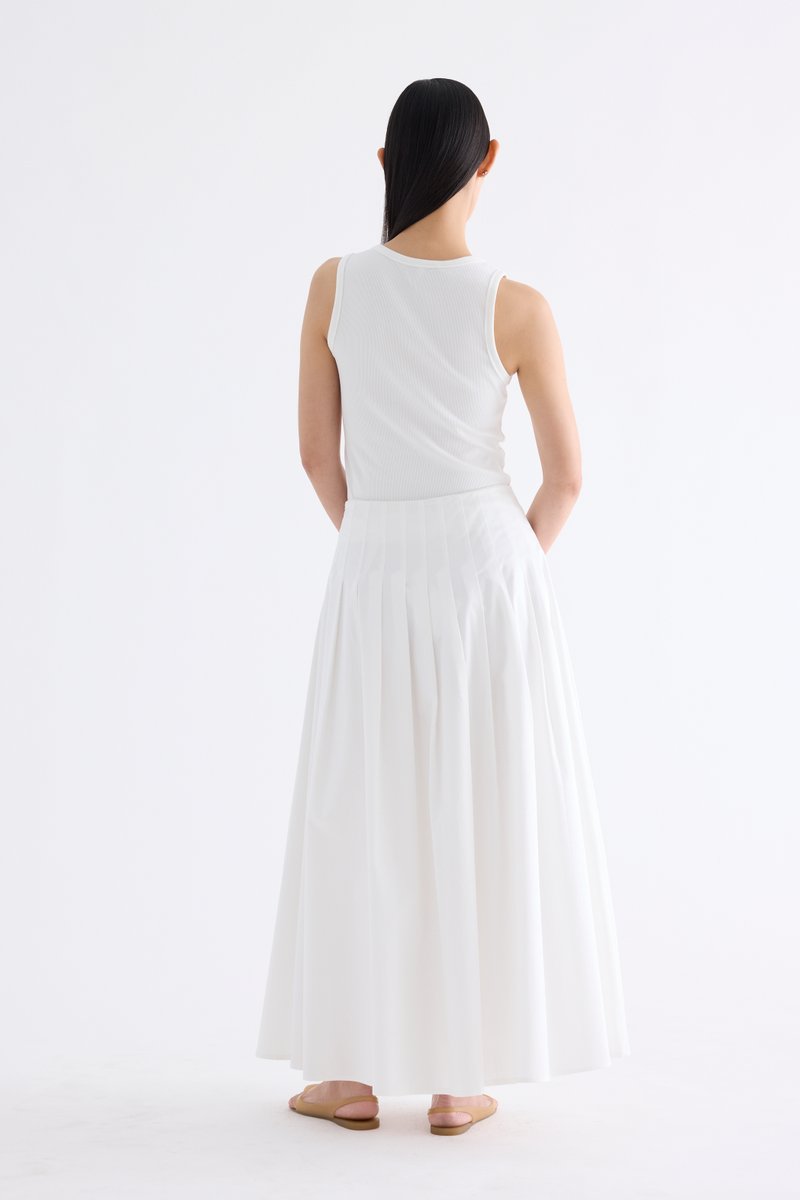 Sonia Pleated Full Skirt