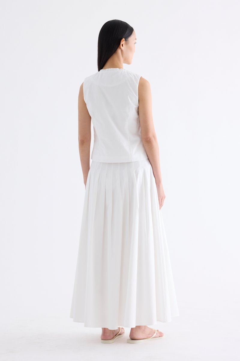 Gisella Ruffle-Trim Top