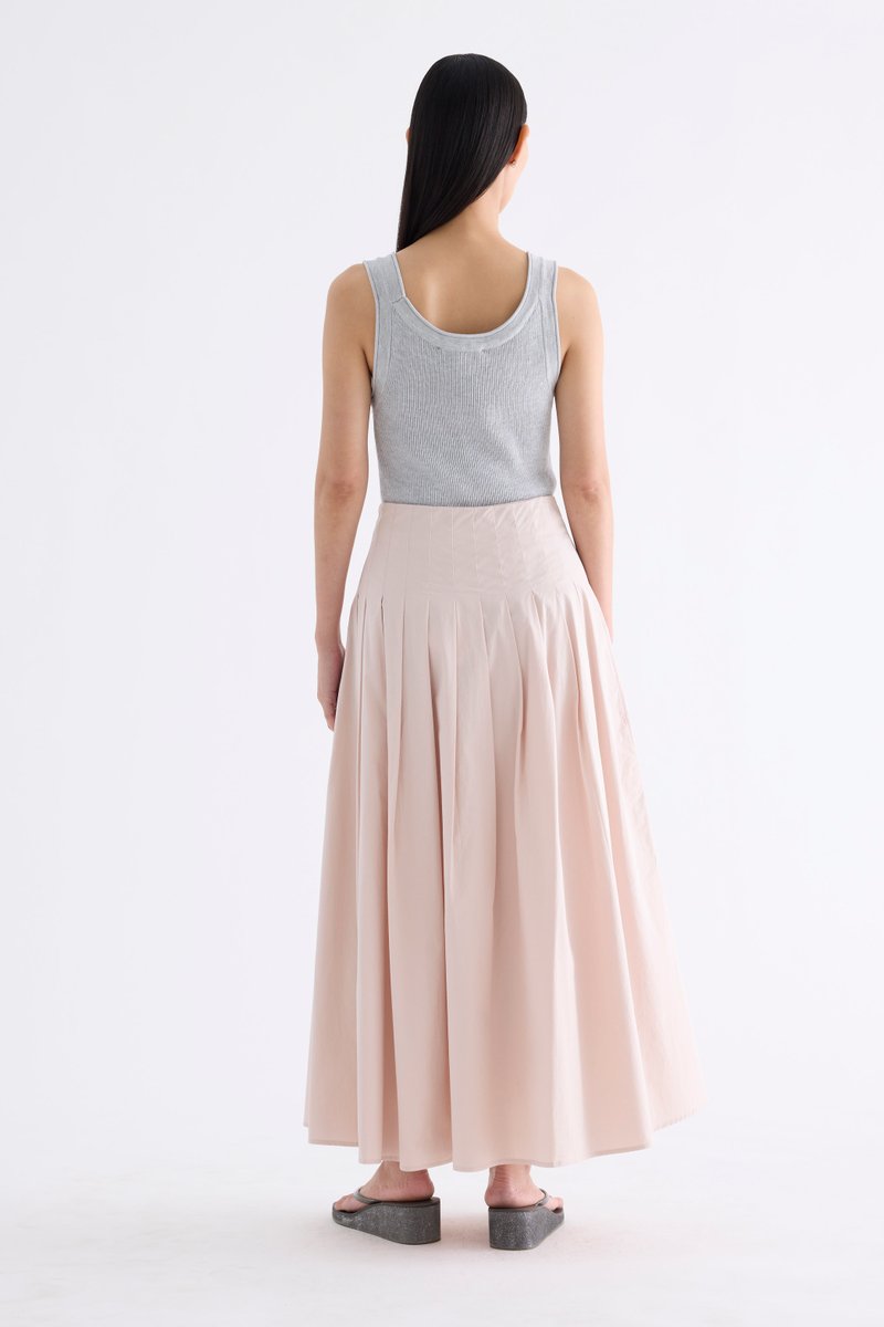Sonia Pleated Full Skirt