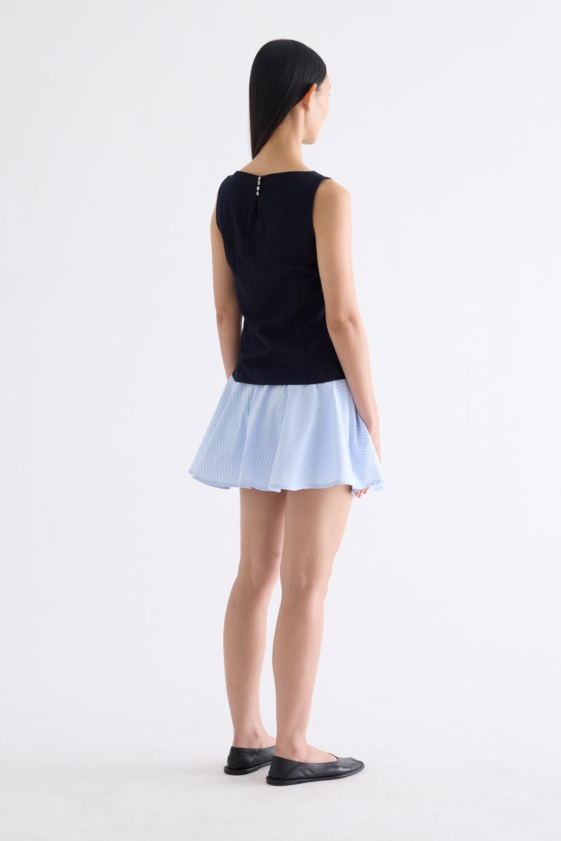 Adrina Boat-Neck Top