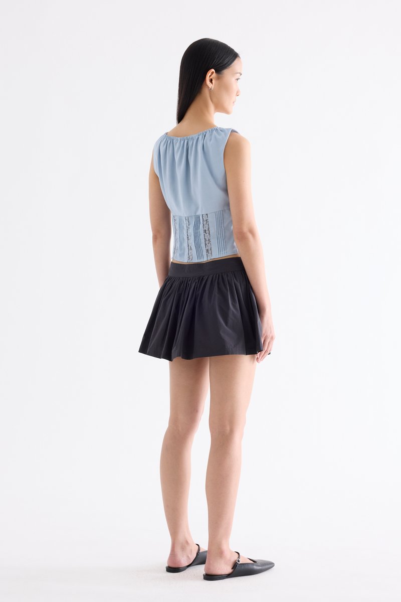 Aubrey Lace Panel Top