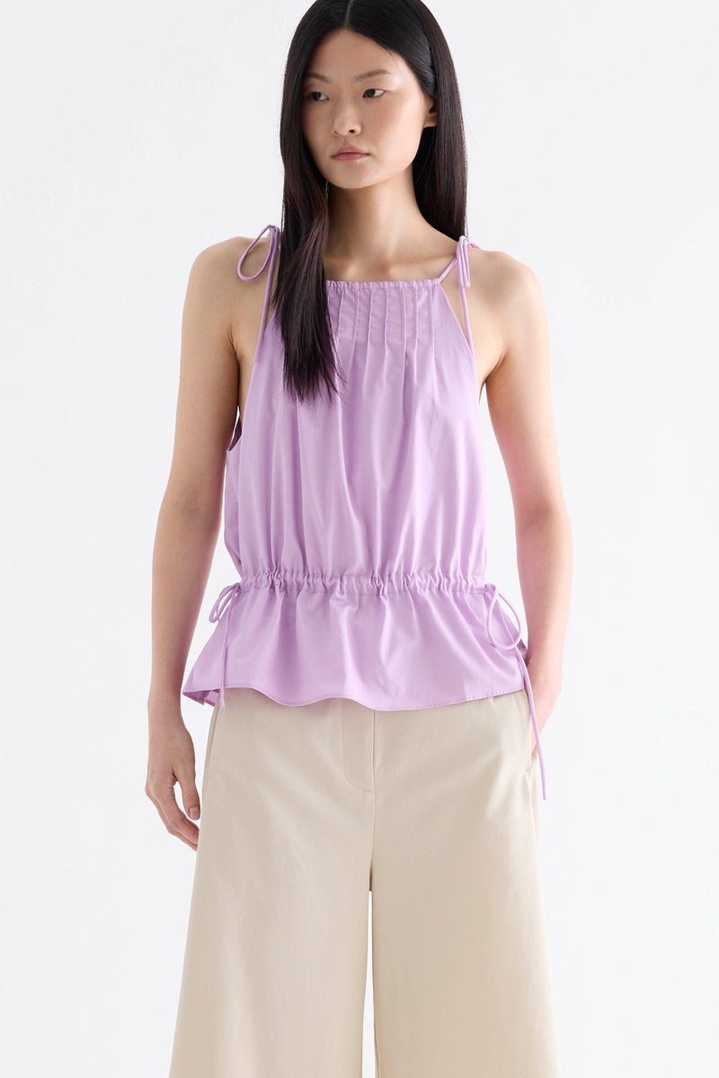 Amalfi Tie-Strap Halter Top