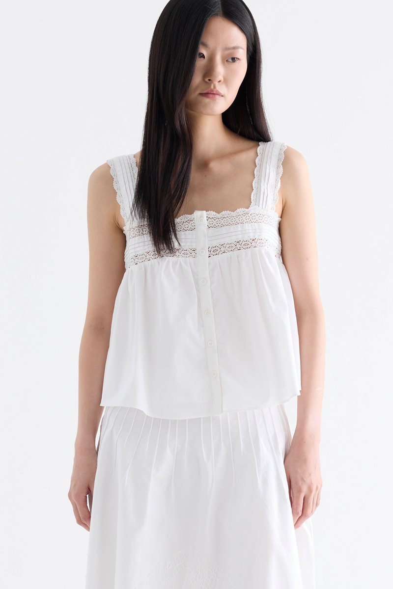 Belle Empire Lace Top