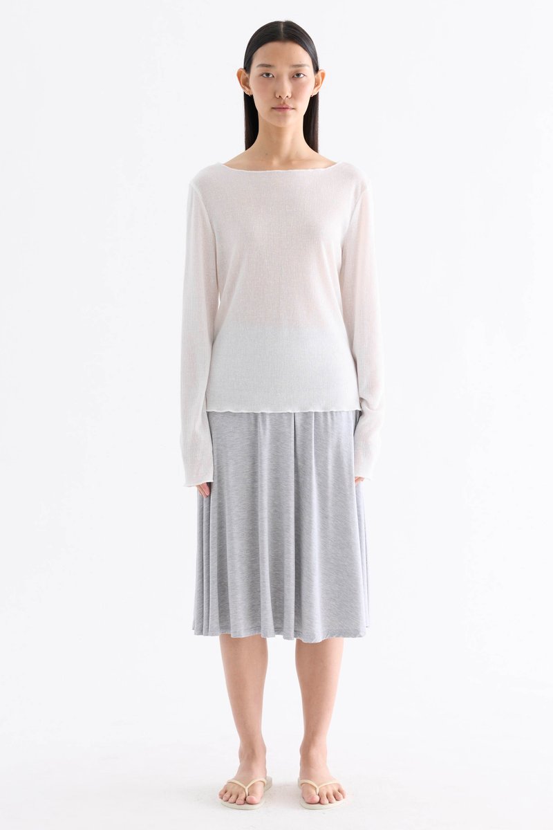 Amoret Sheer Relaxed Top