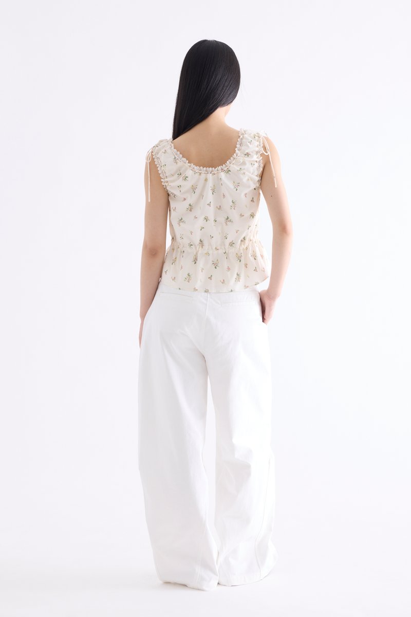 Delilah Strappy Drawstring Top