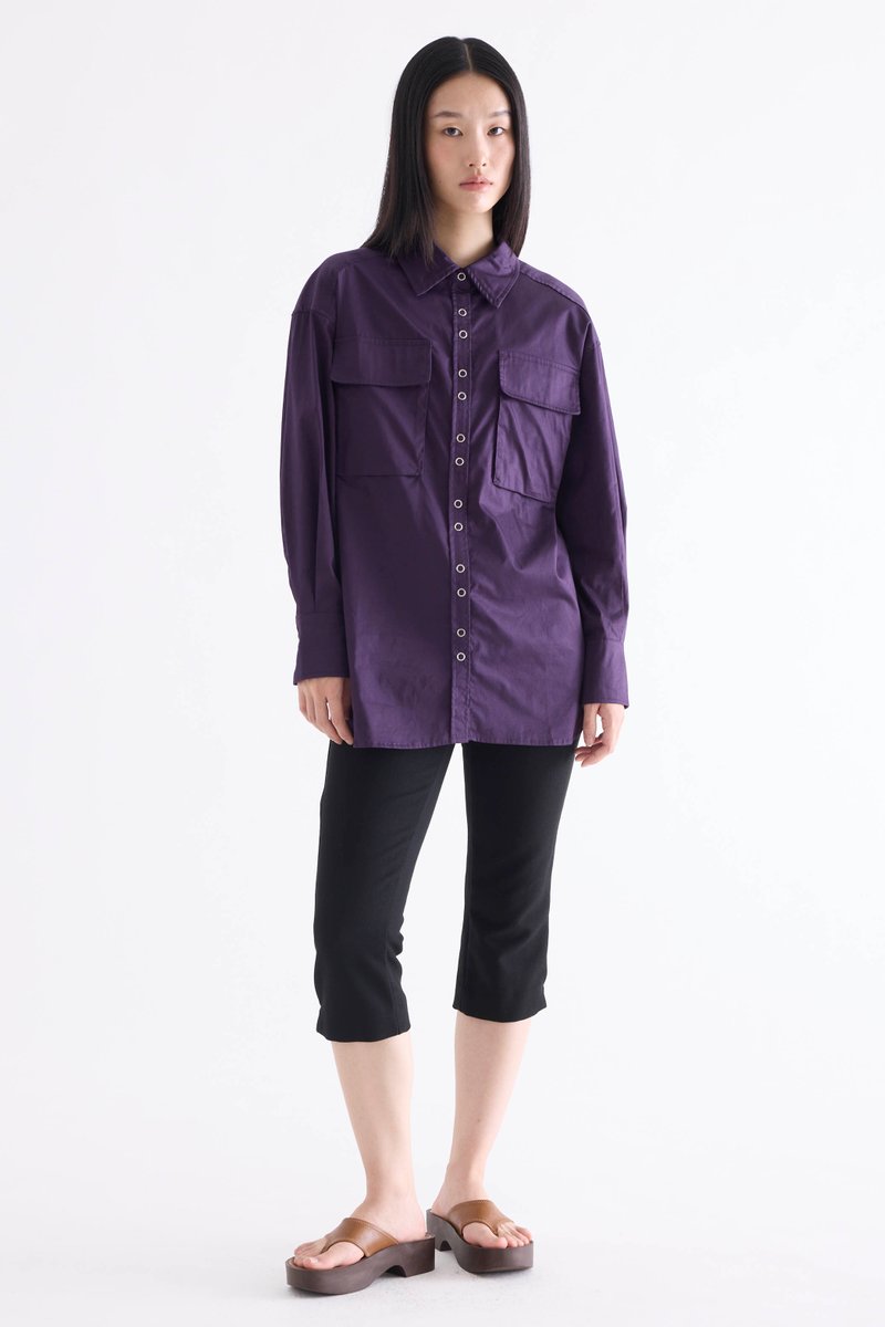 Nyx Studded Button-Down Shirt