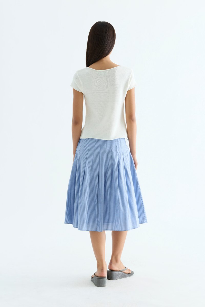 Kelyn Button-Down Knit Top