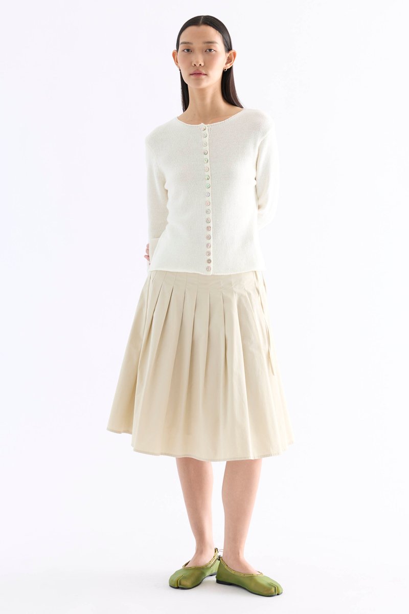 Alivia Button-Down Knit Cardigan