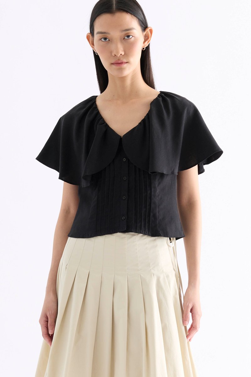 Jenesis Flutter Sleeve Top