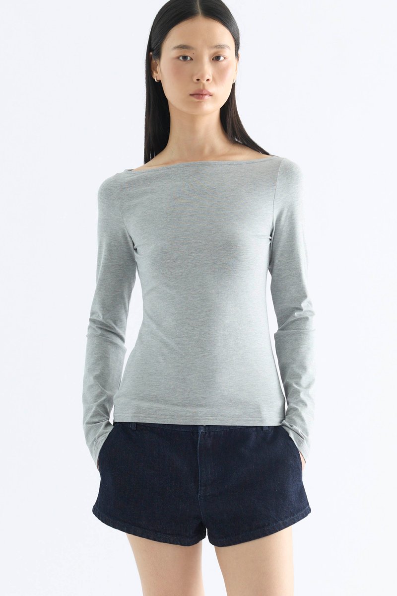 Kristen Boat Neck Top