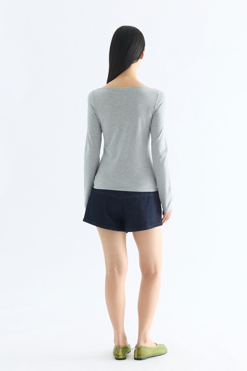 Kristen Boat Neck Top