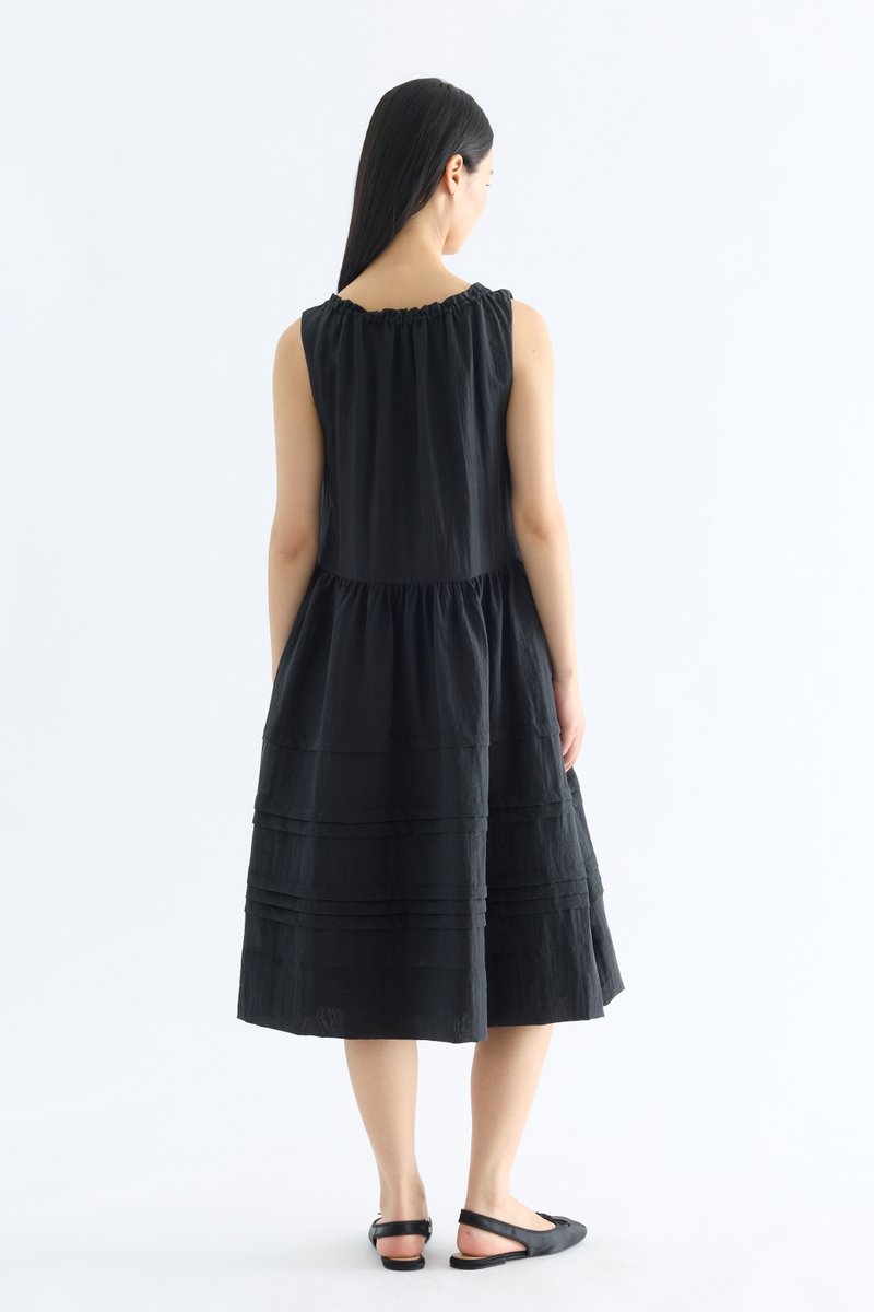 Leia Gathered Neck Dress