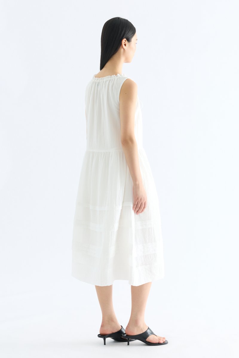 Leia Gathered Neck Dress
