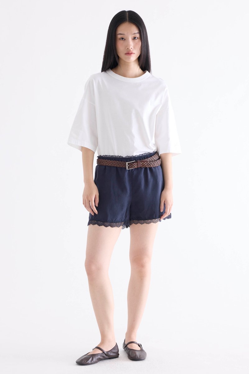 Lace Trim Shorts