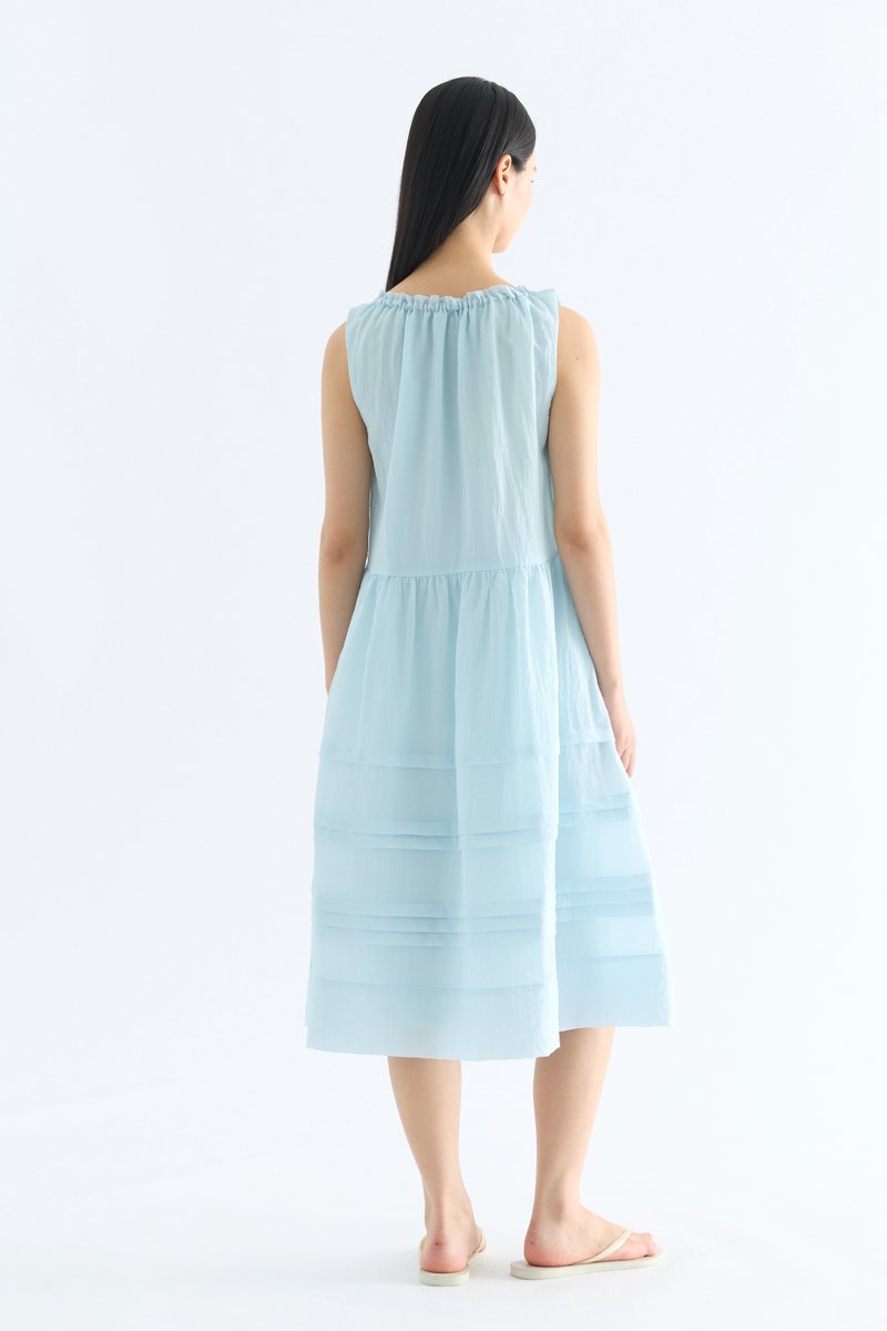 Leia Gathered Neck Dress