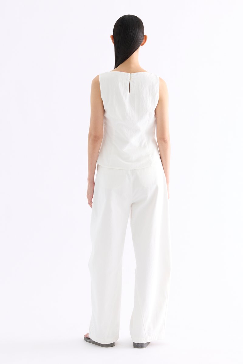 Adrina Boat-Neck Top