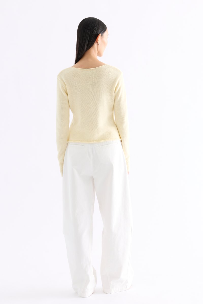 Alivia Button-Down Knit Cardigan