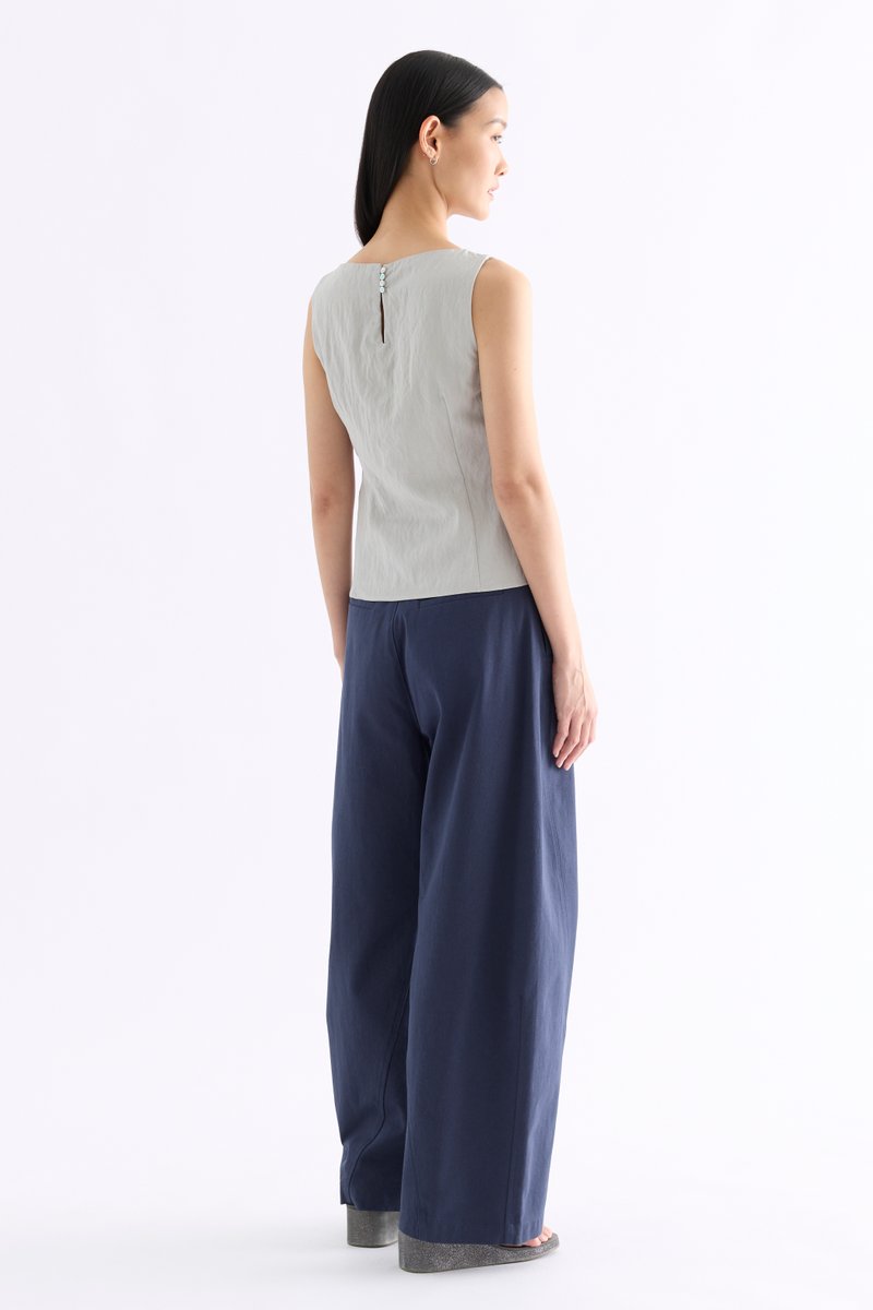 Adrina Boat-Neck Top