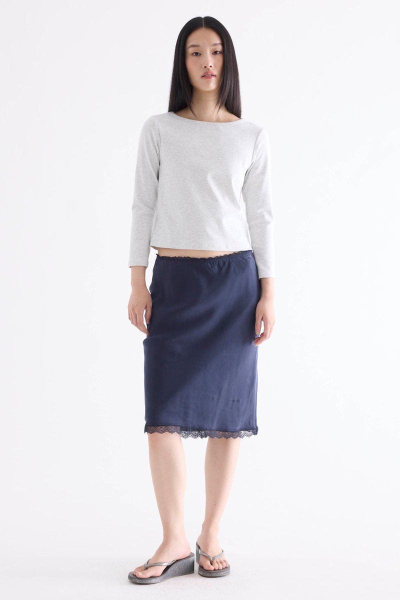 Lace Trim Skirt