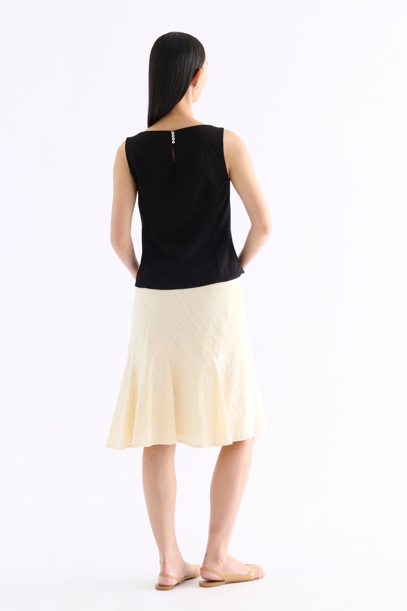 Adrina Boat-Neck Top