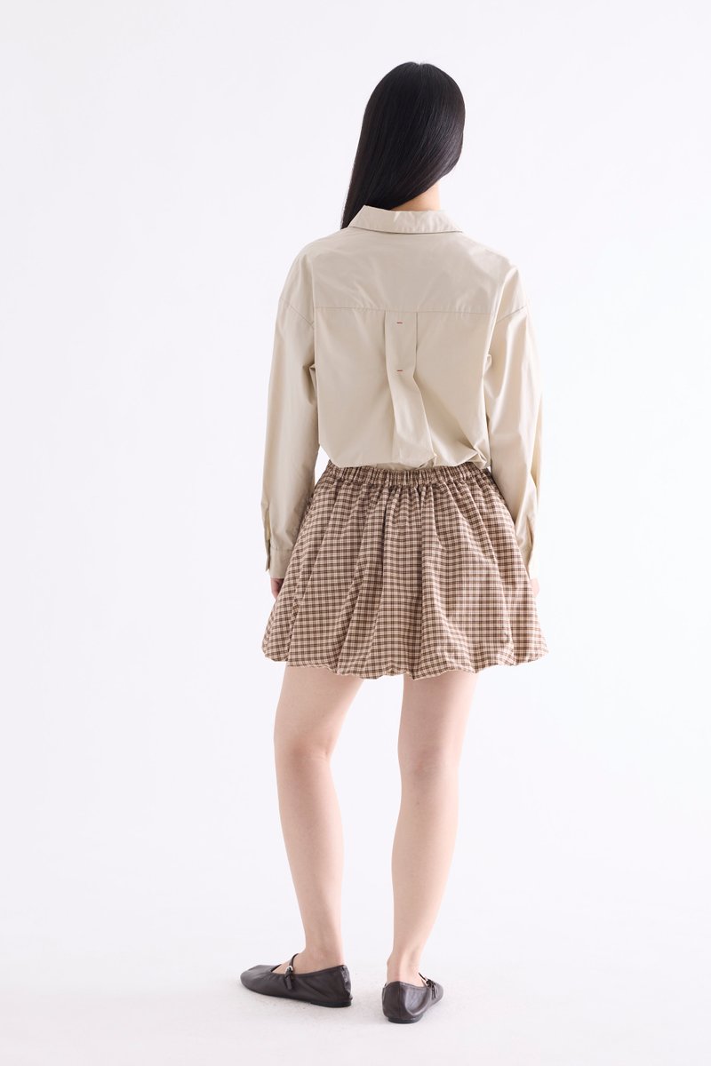 Drawstring Balloon Skorts