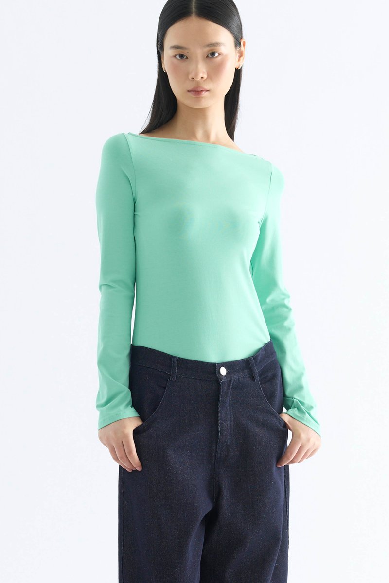 Kristen Boat Neck Top