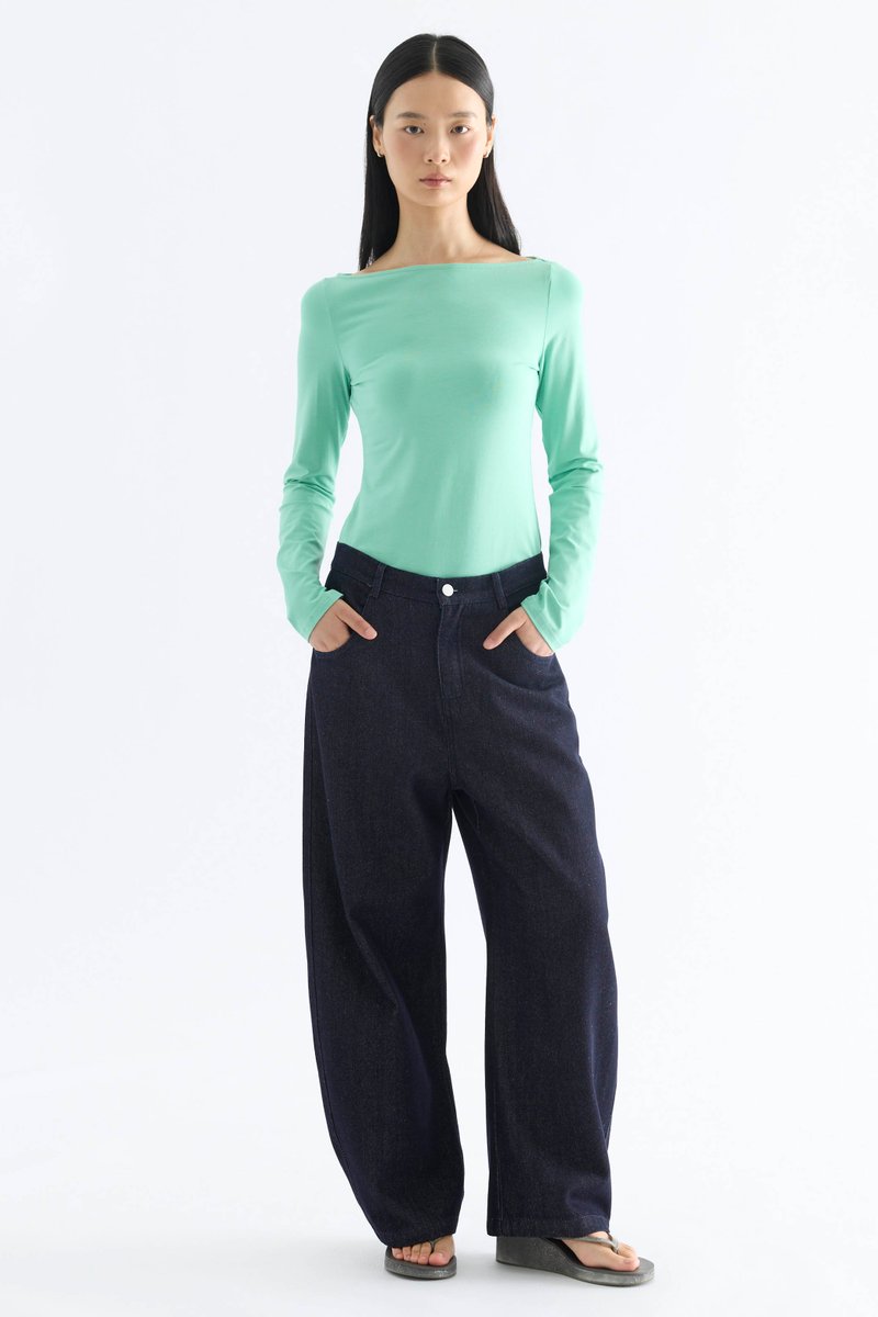 Elvie Mid-Rise Jeans